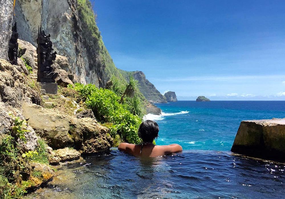 Air Terjun Peguyangan, Keindahan Alam dan Air Menjadi Satu di Alam Nusa Penida